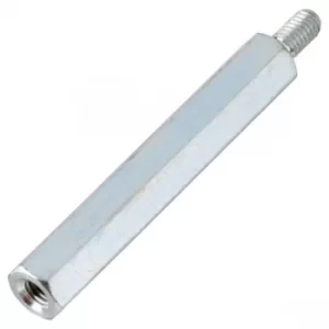 Image of PB Fastener S45530X35 Zinc Plated Steel M/F Spacers M3 x 35mm Pack...