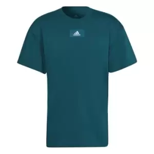 Image of adidas FeelVivid Drop Shoulder T-Shirt Mens - Green