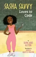 Image of sasha savvy loves to code