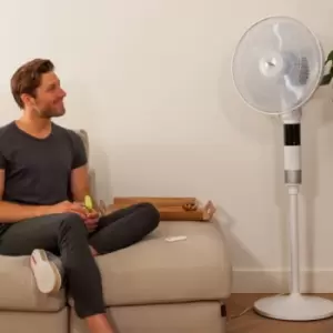 Image of Solis Breeze 360 Stand Fan White