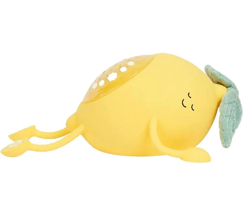 Image of BADABULLE Lemon-shaped Silicone Projector Nightlight - Basil 3661276184152