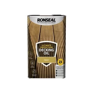 image of Ronseal Ultimate Protection Decking Oil Natural Pine 2.5 litre