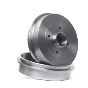 Image of RIDEX Brake Drum RENAULT 123B0233 432004255R,432004255R,432024763R Rear Brakes,Drum Brake