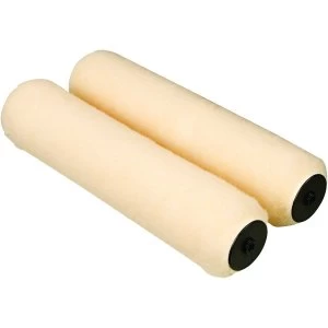 image of Wickes Emulsion Medium Pile Roller Sleeve - 12" - Pack of 2