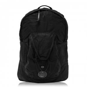Image of CP COMPANY Lens Pocket Backpack - Black 999