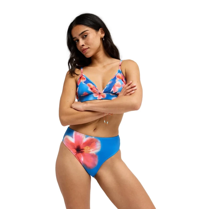 Image of Roxy Womens swimsuit bottoms Roxy Hibiscus Daze MW Classic Bleu Female S