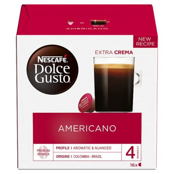 image of Nescafe Dolce Gusto Americano Coffee 16 Pods