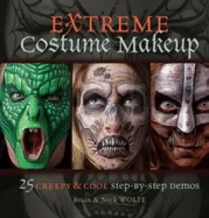 Image of extreme costume makeup 25 creepy and cool step by step demos