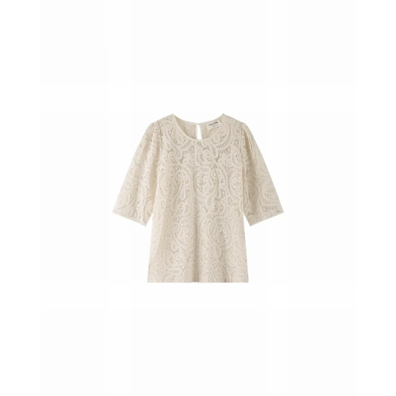 Image of Grace & Mila Womens T-Shirt Grace & Mila LAURIER BEIGE Beige Female M