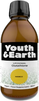 Image of Youth & Earth Liposomal Glutathione - Mango - 250ml