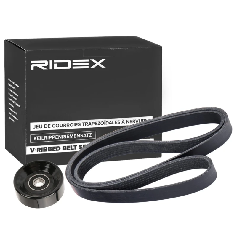 Image of RIDEX 542R1000 V-ribbed belt set V-Ribbed Belt Set (542)