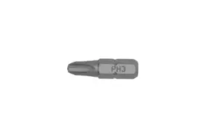 Image of Teng Tools PH2500303 PH3 - 25mm Bit - 3 Pack - 1/4" Hex
