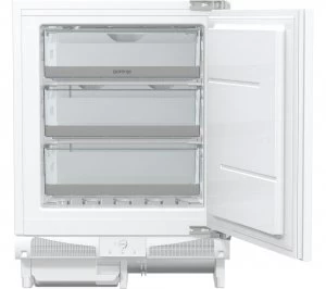 image of Gorenje FIU6F091AW 86L Integrated Undercounter Freezer