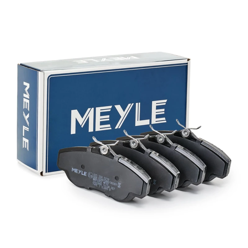 Image of MEYLE 025 234 5219 Brake pad set Front Axle, excl. wear warning contact, Original Quality, with anti-squeak plate Brake Pad Set,disc brake (402)