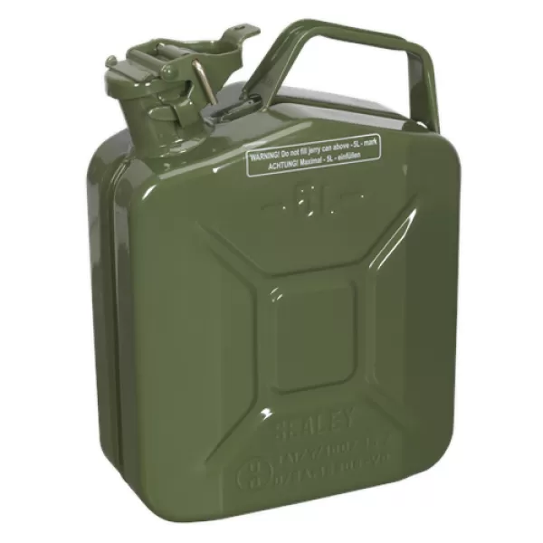 Image of Genuine SEALEY JC5MG Jerry Can 5ltr - Green