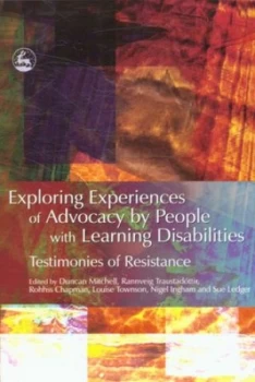 Image of Exploring Experiences of Advocacy by People with Learning Disabilities by Rohhss Chapman Paperback