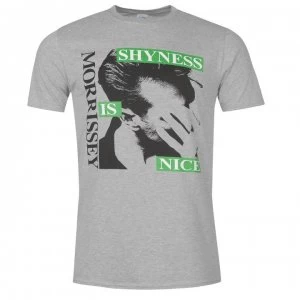 Image of Official Morrisey Band T Shirt - Shyness Is Nice