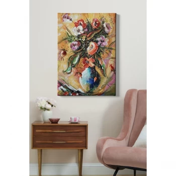 Image of Kanvas Tablo (70 x 100) - 24 Multicolor Decorative Canvas Painting