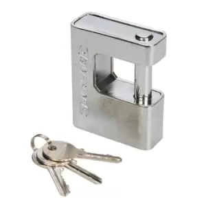 image of Silverline Close Armoured Shutter Lock Padlock 80mm 380651