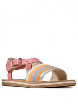 Image of Clarks Finch Stride Girls Sandals - Multi