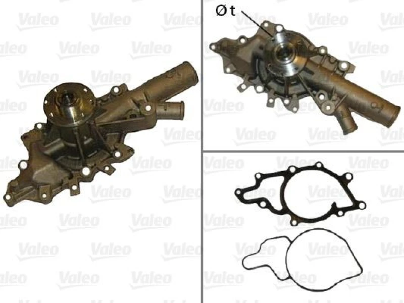 Image of Water pump VALEO 506875