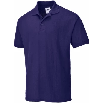 Image of Portwest - B210 - Purple Sz 3XL Naples Polo Shirt Workwear Corporate Wear