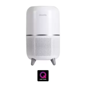 image of Devola Air Purifier with HEPA and Activated Carbon Filter with Feet - DV150APQMFT