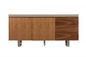 image of Linea Oxford Wide Sideboard Grey