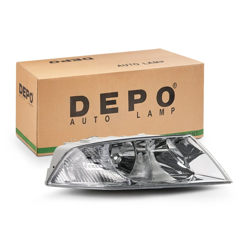Image of JOHNS 71 21 10 Headlights H1, Right, with motor for headlamp levelling Headlight (259)
