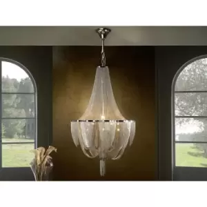 Image of Schuller Minerva - 12 Light Dimmable Grand Chandelier with Remote Control Chrome, G9