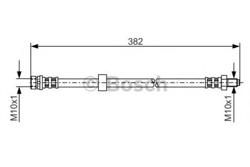 Image of Bosch 1 987 481 359 Brake Hose Brake Hose (83)