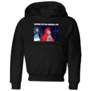 Image of Disney The Little Mermaid Weekend Wait Kids Hoodie - Black - 11-12 Years