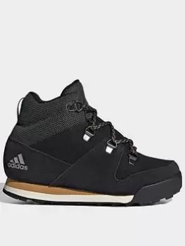 Image of adidas Climawarm Snowpitch Shoes, Black, Size 1.5 Older