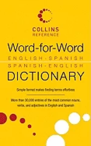 Image of word for word english spanish spanish english dictionary