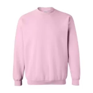 Image of Gildan Heavy Blend Unisex Adult Crewneck Sweatshirt (S) (Light Pink)