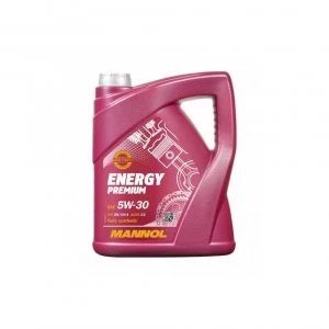 Image of MANNOL Fully Synthetic Long Life Engine Oil 5W-30 5.0 Litre MN7908-5
