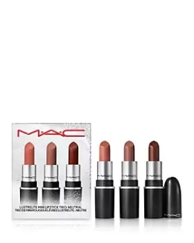 Image of MAC Lustrelite Mini Lipstick Trio ($45 value)