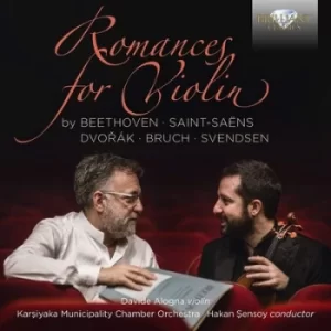 image of Romances for Violin By Beethoven/Saint-Saens/Dvorak/Bruch/ by Ludwig van Beethoven CD Album