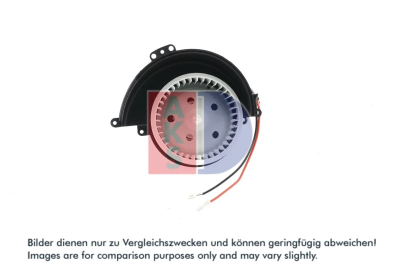 Image of AKS DASIS 740895N Blower Motor for left-hand drive vehicles Interior Blower (2669)
