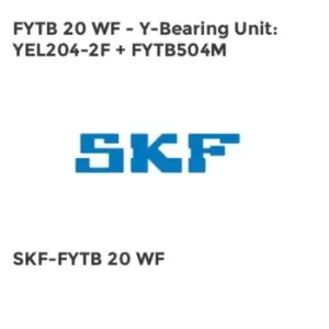 Image of FYTB 20 WF - Y-Bearing Unit: YEL204-2F + FYTB504M