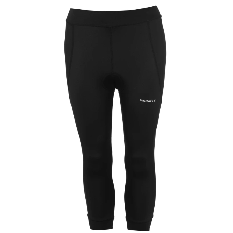 Image of Pinnacle Cycling Capri Tights Ladies Black female 10 (S)