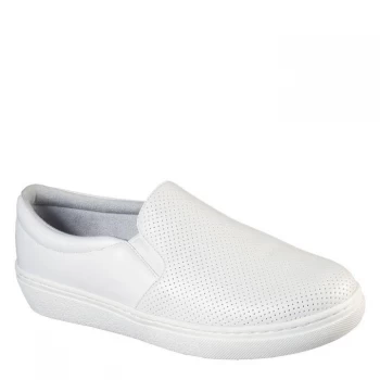 image of Skechers Goldie Womens Plimsolls - White