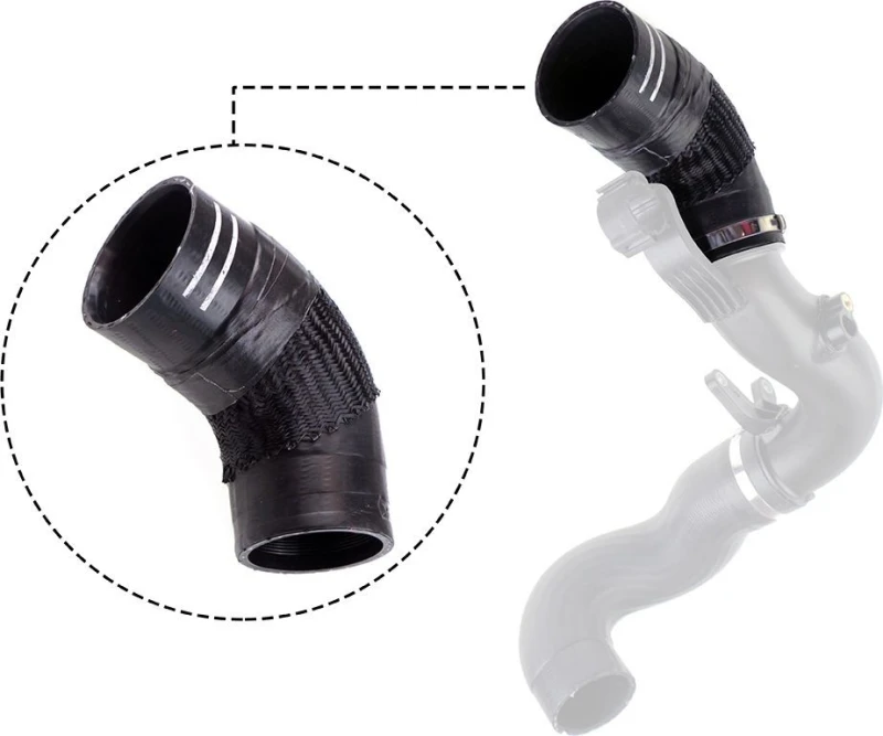 Image of GATES Charger intake hose GATES 09-0504