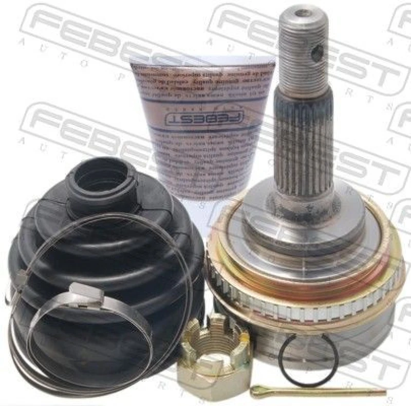 Image of FEBEST 0110-009A48 Joint, drive shaft Wheel Side, with ABS sensor ring Joint,drive shaft (236)