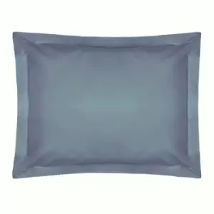 Image of Belledorm 200 Thread Count 100% Egyptian Cotton Oxford Pillow Case, Storm