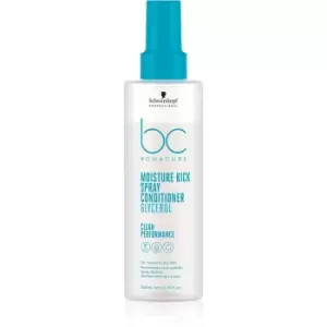 image of Schwarzkopf Professional BC Bonacure Moisture Kick Leave - In Conditioner For Dry And Normal Hair 400ml