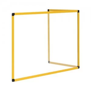 Image of Bi-Office Duo Glass Board 900mm 1200x900 Yw Alu Frm