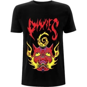 Image of Pixies - Devil Is Unisex Large T-Shirt - Black