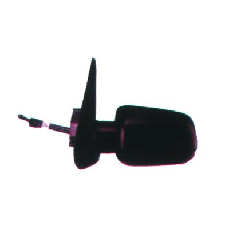 Image of DIEDERICHS 4030024 Wing mirror Right, black, Control: cable pull, Grained Outside Mirror (50)