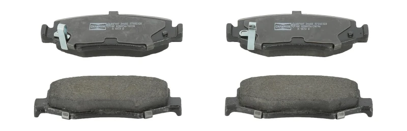Image of Brake pad set CHAMPION 573323CH